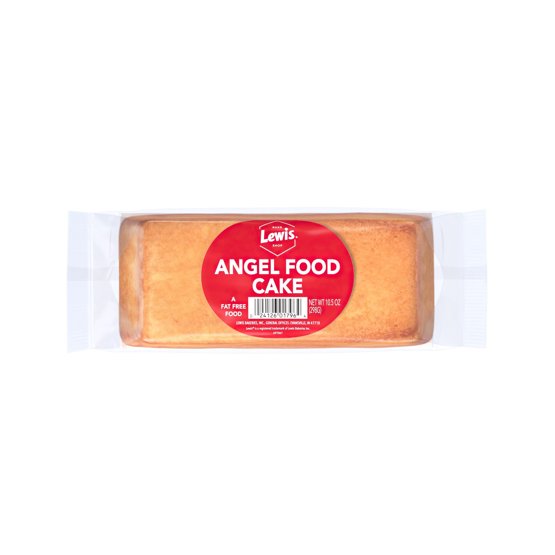 slide 4 of 5, Lewis Bakeries Angel Food Bar, 10.5 oz., 10.5 oz