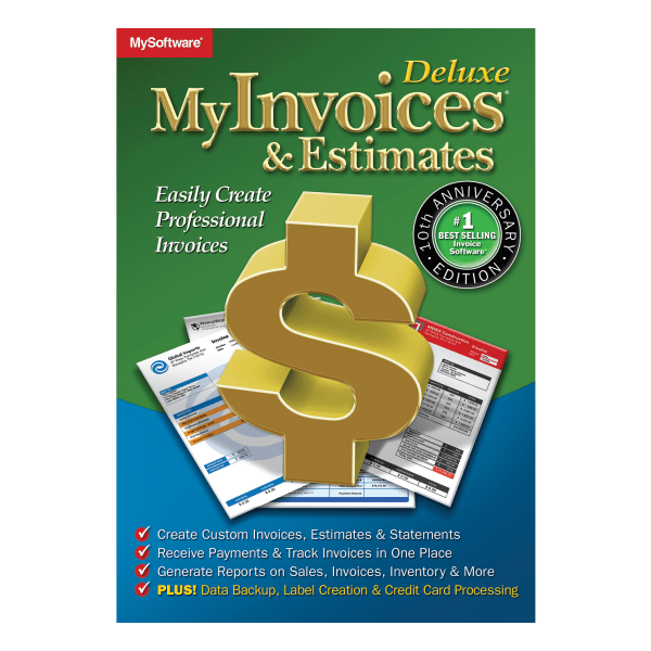 slide 3 of 3, Avanquest Myinvoices & Estimates Deluxe 10, Traditional Disc, 1 ct