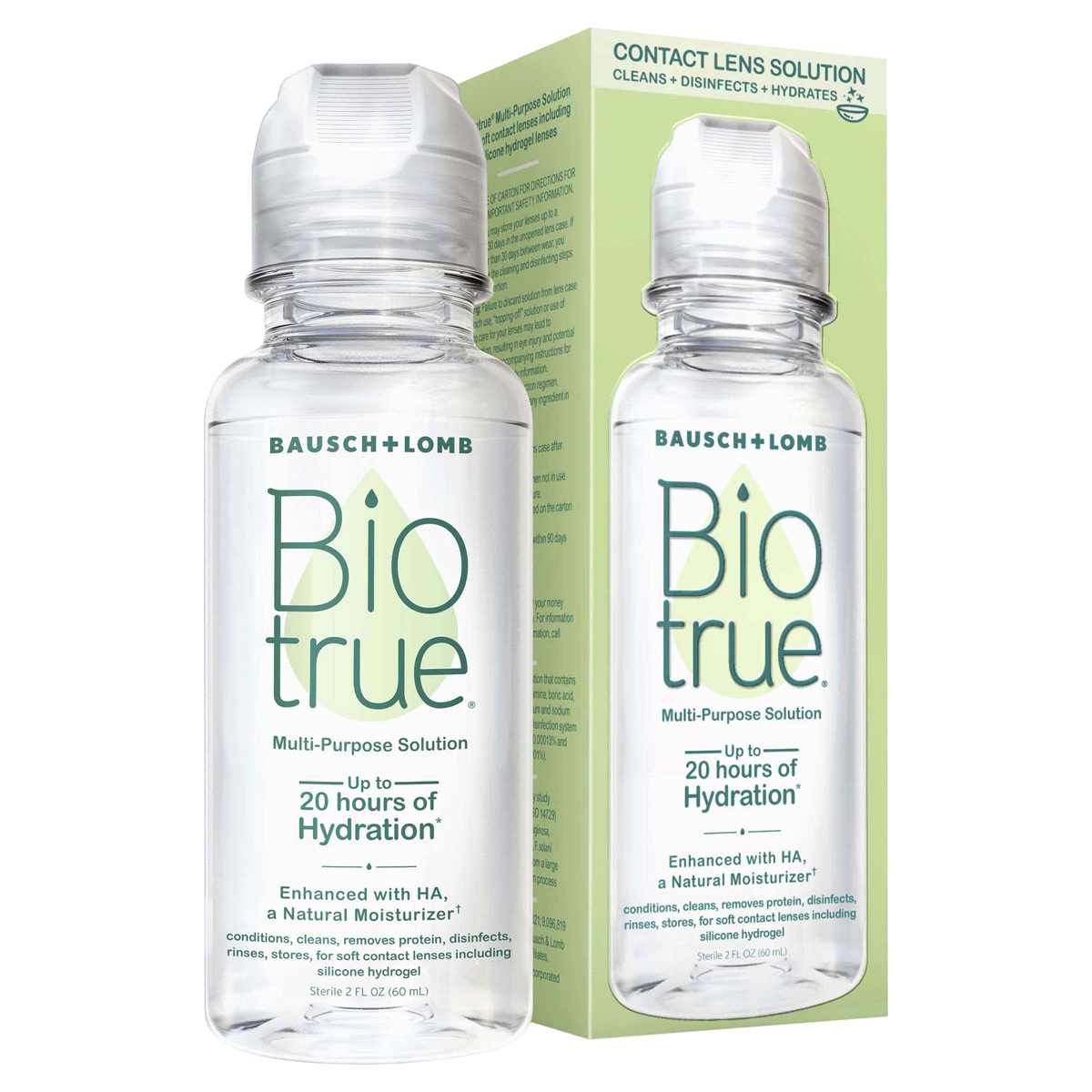 slide 1 of 21, Biotrue Multi-Purpose Contact Lens Solution 2 fl oz, 2 fl oz