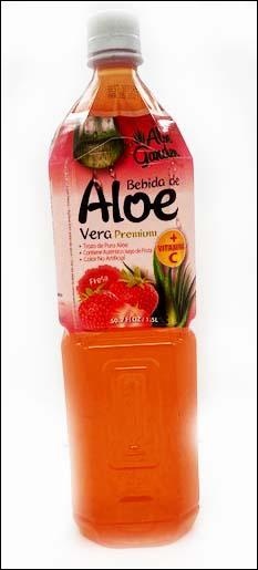 slide 1 of 1, Aloe Garden Fresa Aloe Vera Drink - 50.7 oz, 1 ct