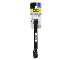 Pet Zone Small Black Dog Collar
