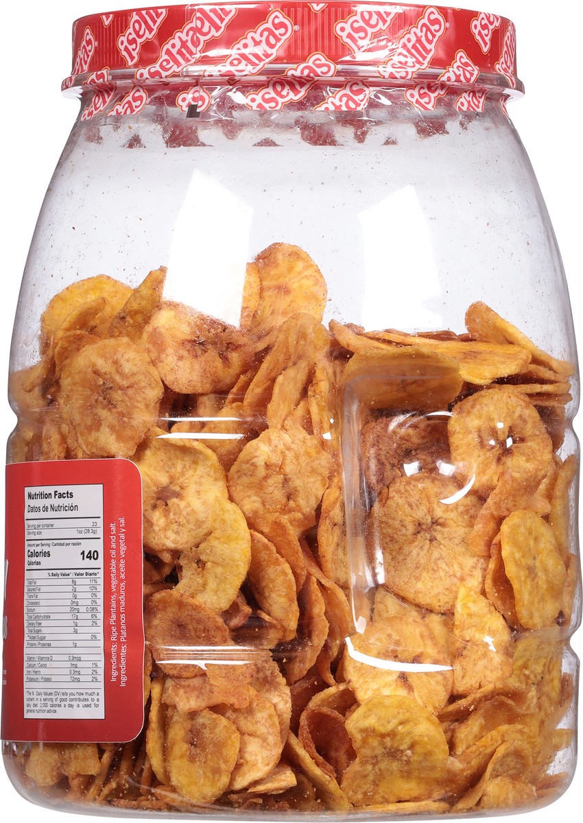 slide 7 of 12, Iselitas Sweet Plantain Chips 22.93 oz, 22.93 oz