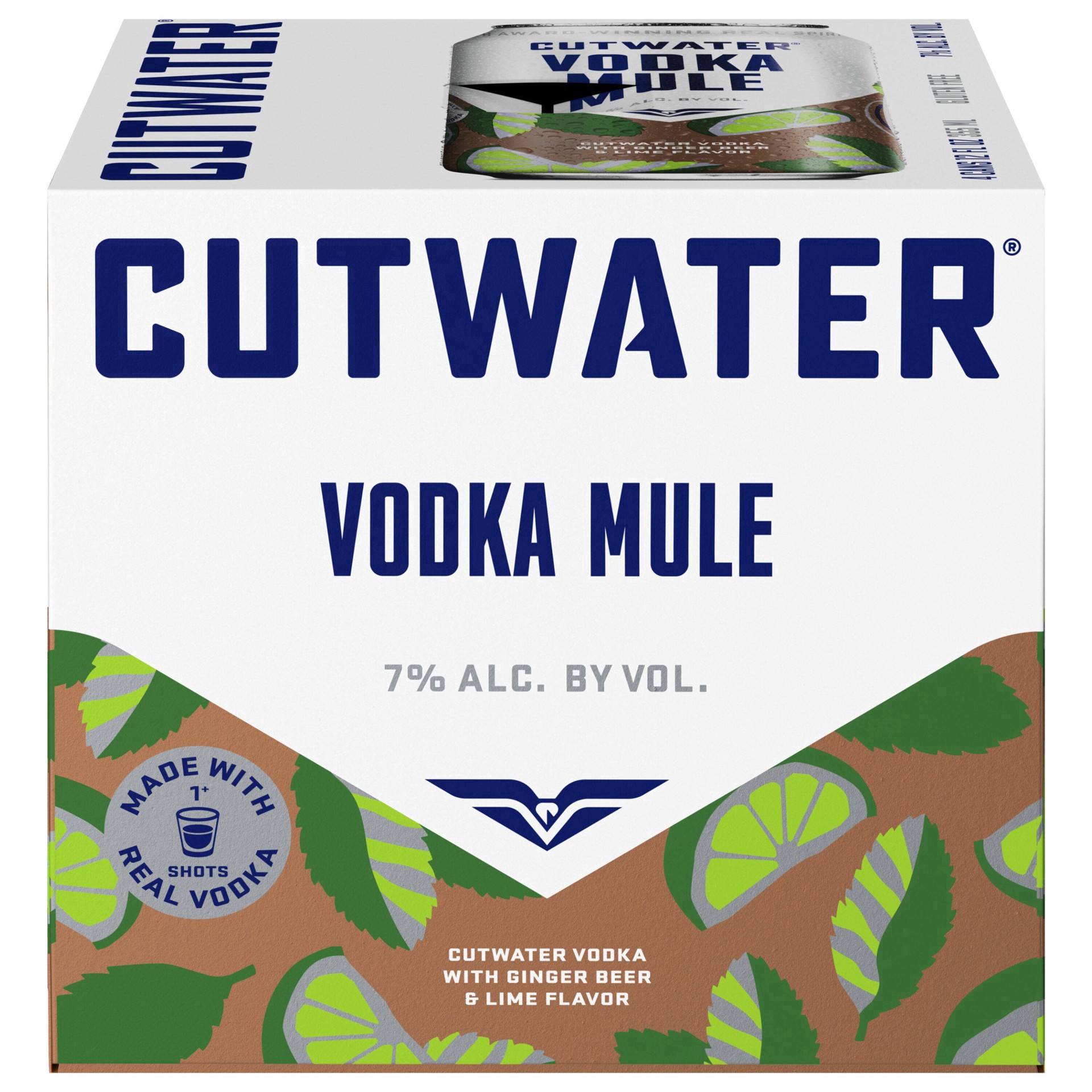 slide 12 of 15, Cutwater Spirits Fugu Vodka Mule Spirits, 4 ct; 12 oz