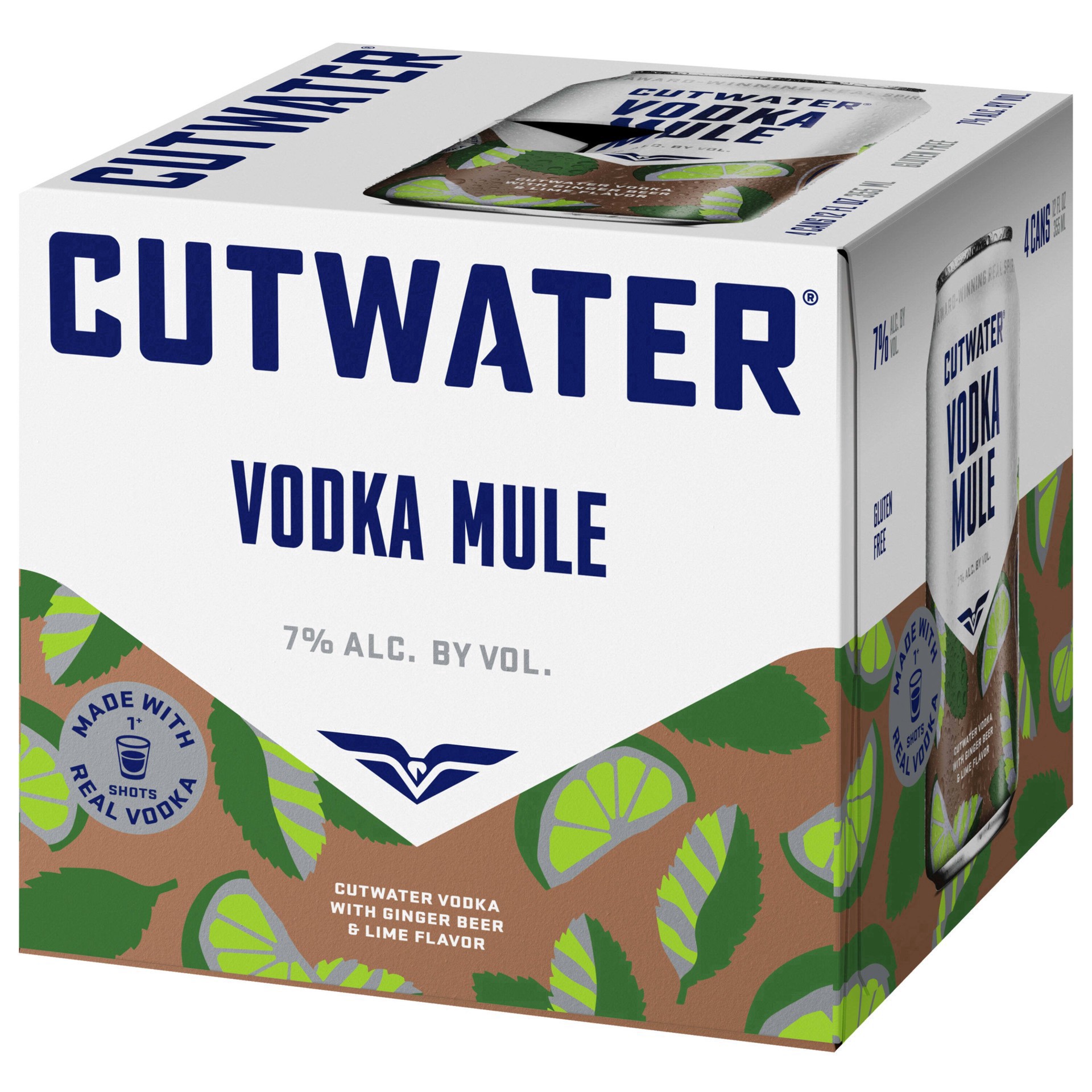 slide 13 of 15, Cutwater Spirits Fugu Vodka Mule Spirits, 4 ct; 12 oz