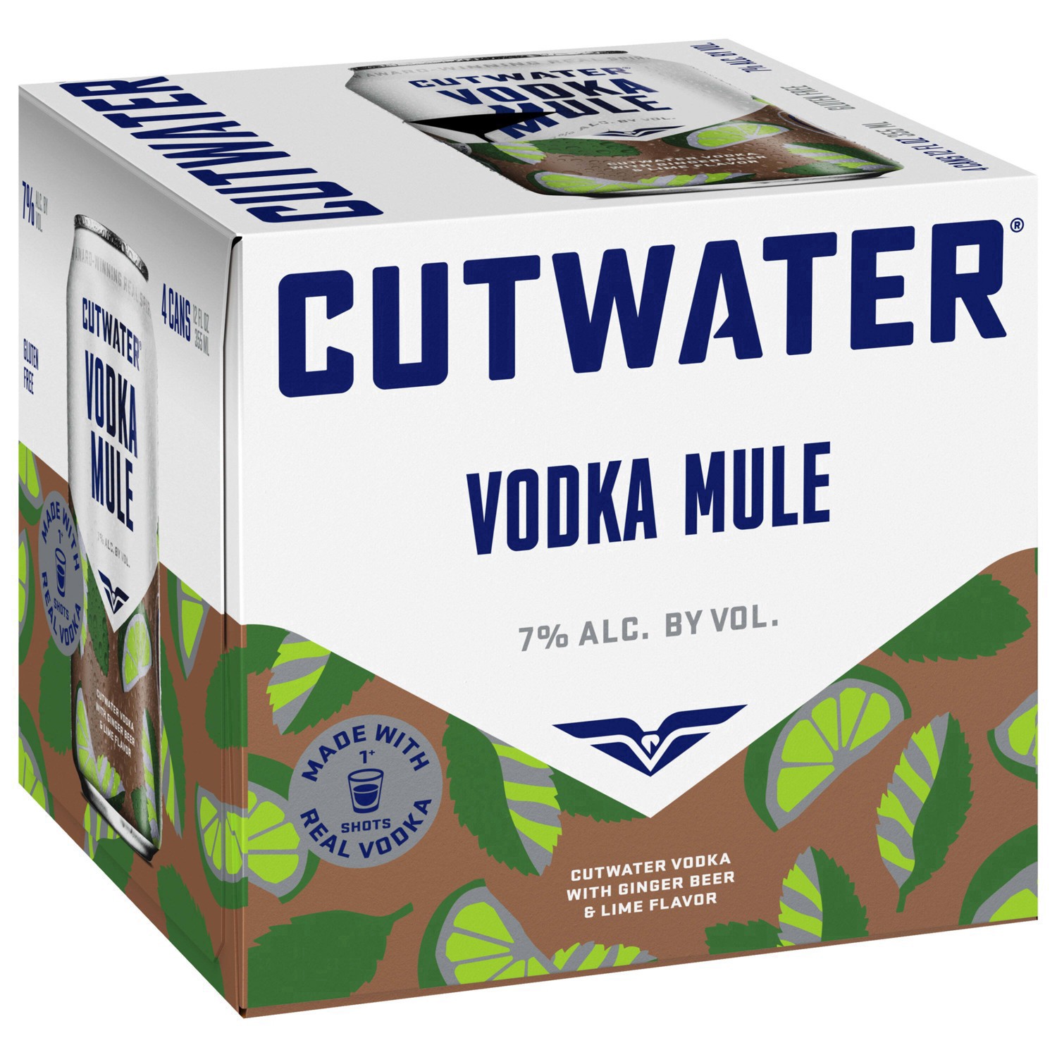 slide 6 of 15, Cutwater Spirits Fugu Vodka Mule Spirits, 4 ct; 12 oz
