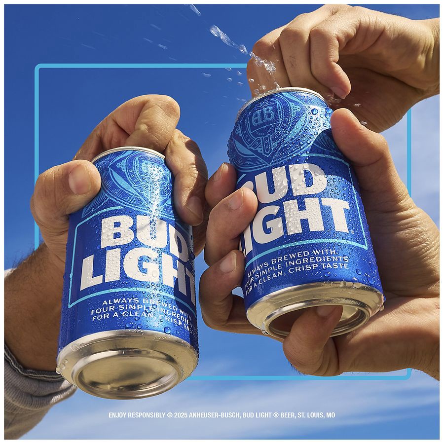 slide 4 of 5, Bud Light Beer, 16 Fl Oz Cans, 4.2% ABV, 6 fl oz