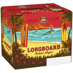 Kona Brewing Co.. Longboard Island Lager Beer, 12 Pack 12 fl oz