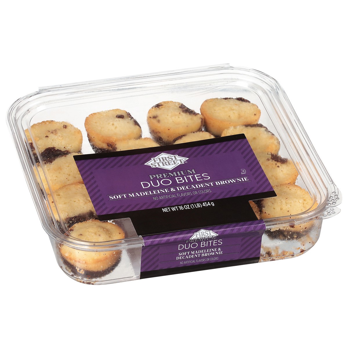 slide 10 of 13, First Street Duet Bites, 16 oz