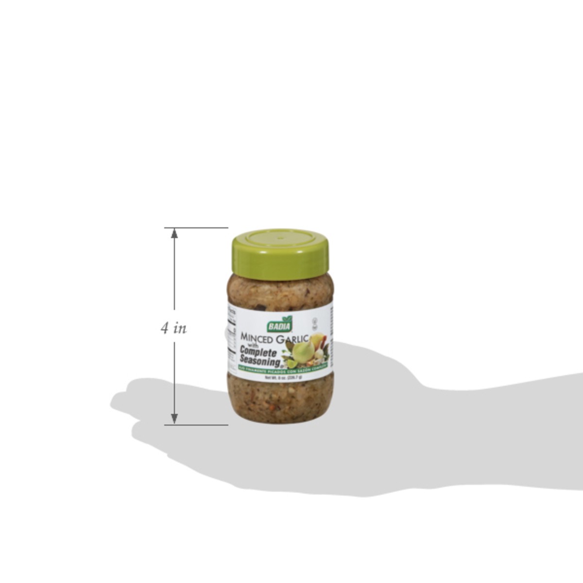 slide 14 of 15, Badia Garlic Minced With Season, 8 oz