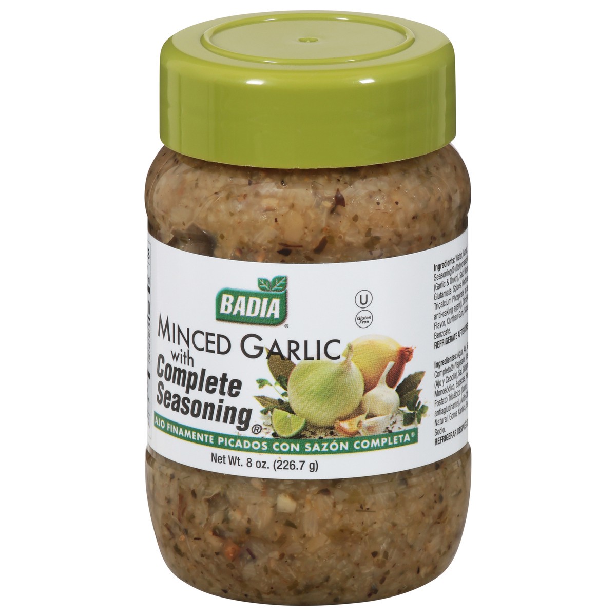 slide 15 of 15, Badia Garlic Minced With Season, 8 oz