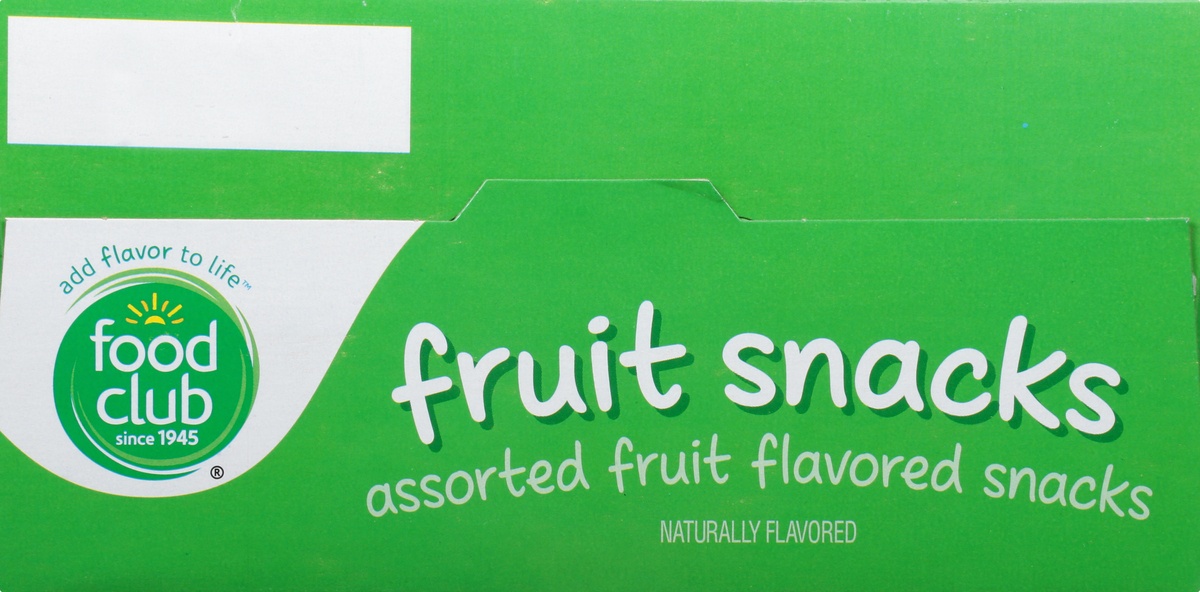 slide 6 of 10, Food Club Assorted Fruit Flavored Snacks, 40 ct