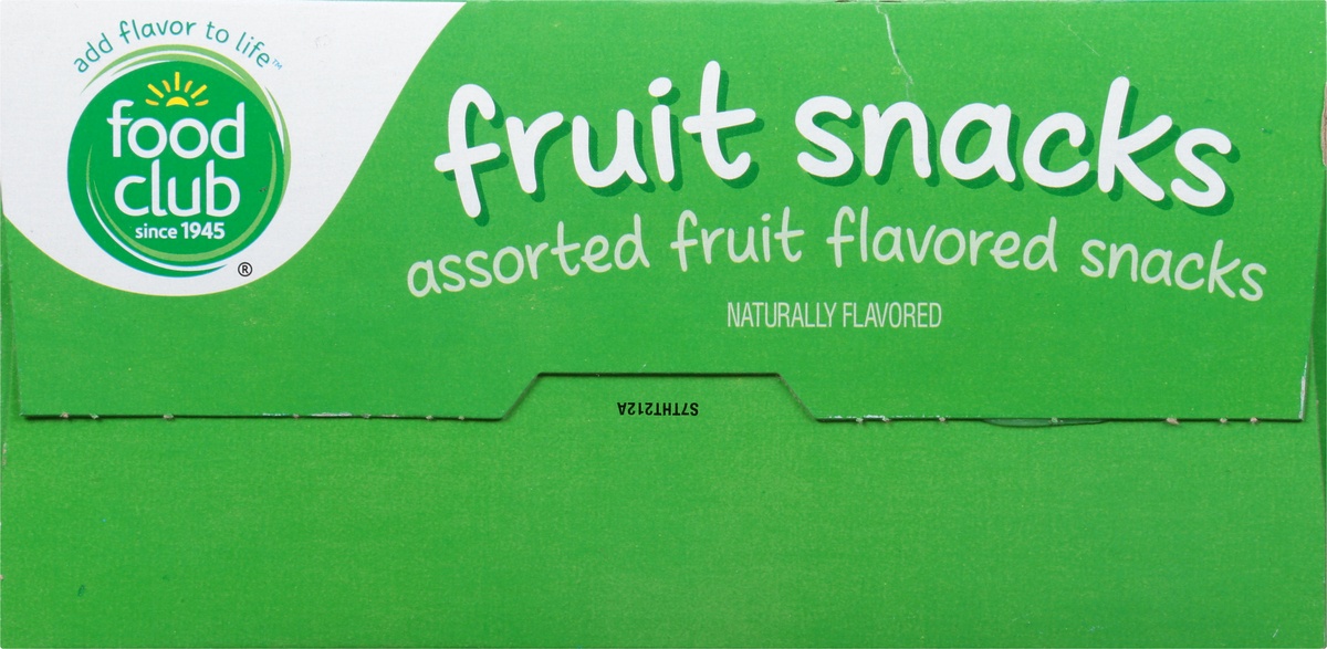 slide 8 of 10, Food Club Assorted Fruit Flavored Snacks, 40 ct
