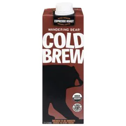 Wandering Bear® Espresso Roast Cold Brew Coffee Carton, 32 fl oz