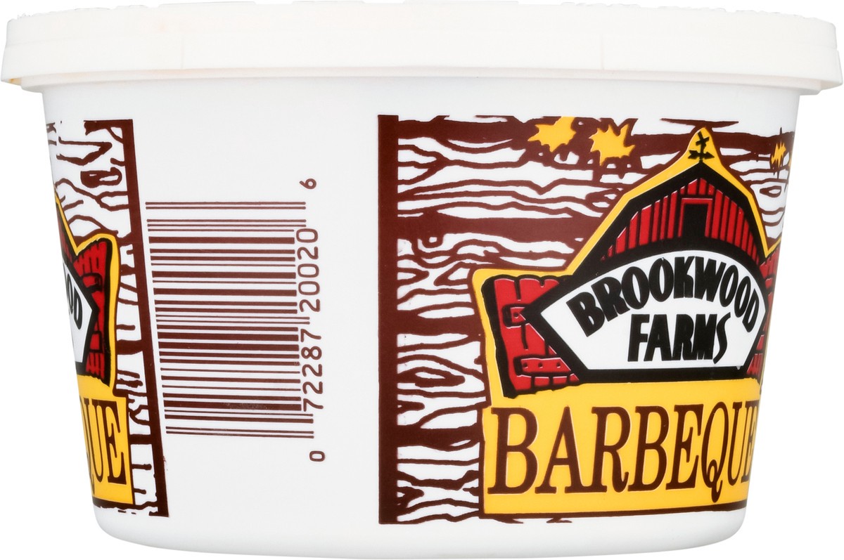 slide 5 of 9, Brookwood Farms Pit Cooked Pork with Barbeque Sauce 16 oz, 16 oz