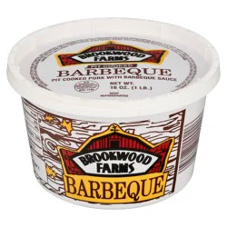 Brookwood Farms Pit Cooked Pork with Barbeque Sauce 16 oz
