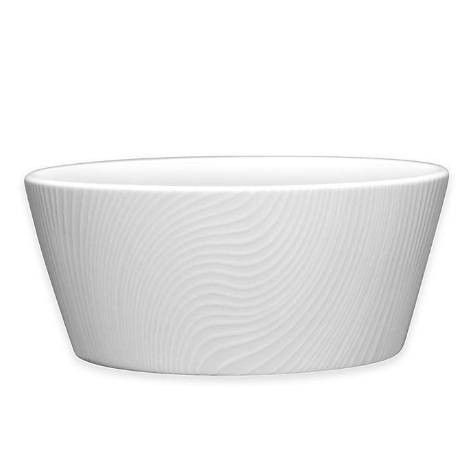 slide 1 of 1, Noritake White on White Dune Fruit Bowl, 1 ct