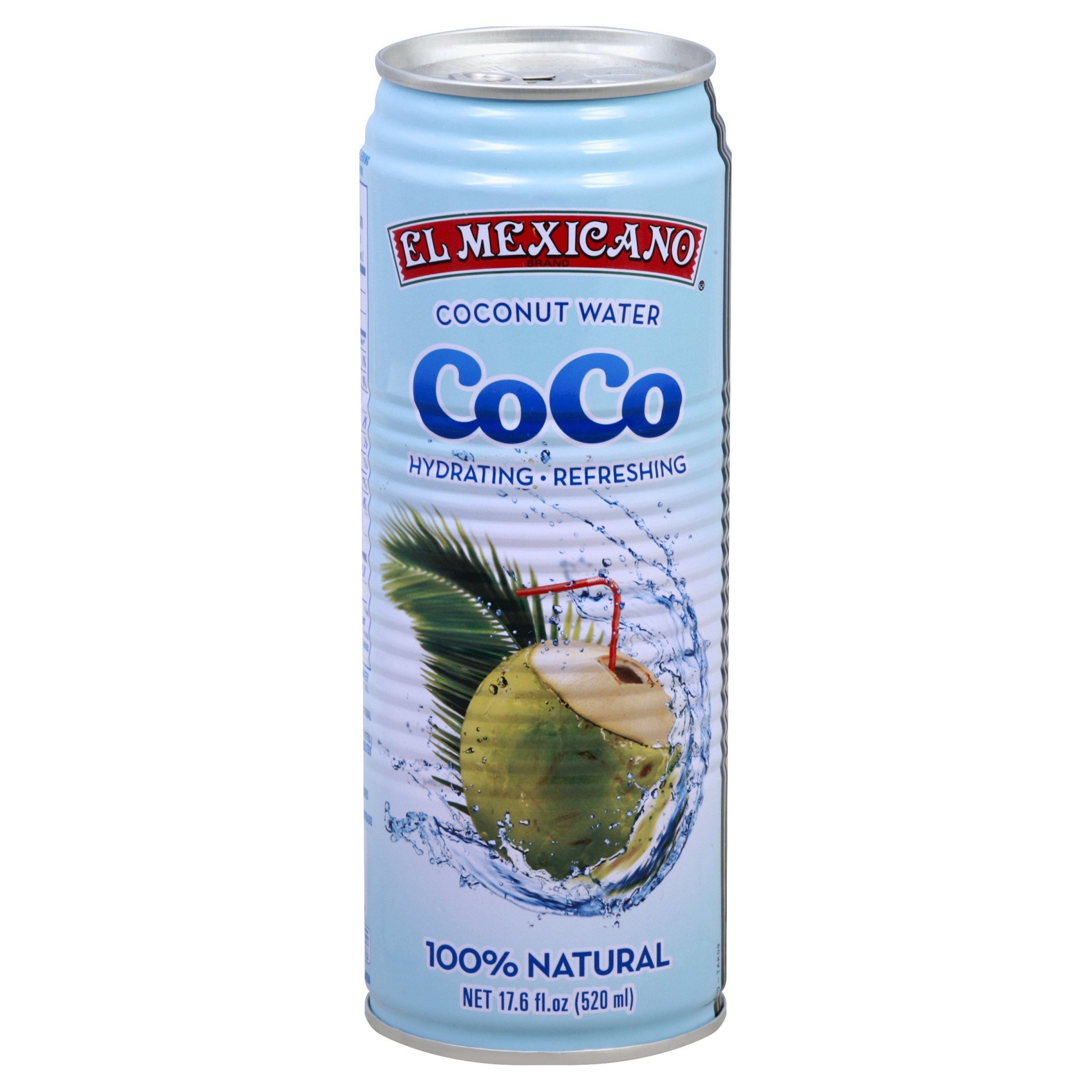 slide 1 of 1, El Mexicano Aqua De Coco Con Pulpa - 16.9 fl oz, 16.9 fl oz