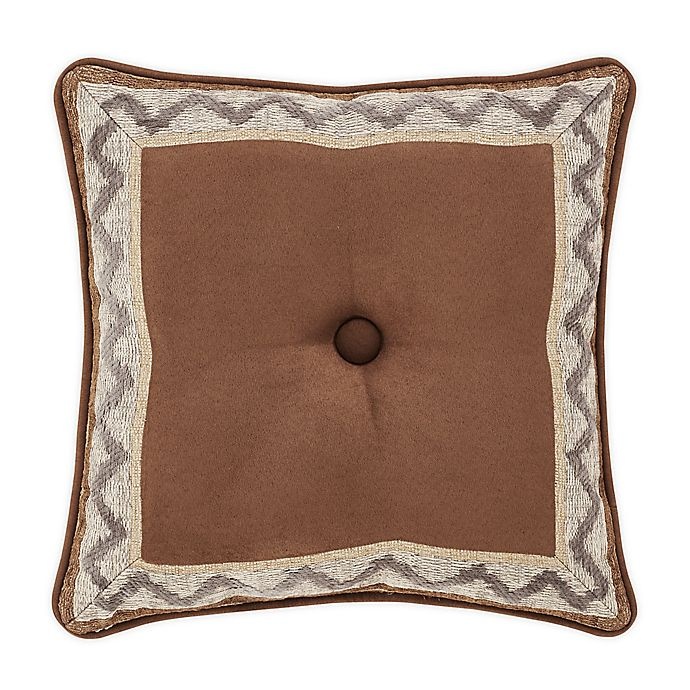 slide 1 of 2, J. Queen New York Timber Square Throw Pillow - Gold, 18 in