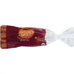 Nature's Basket Organic Whole Carrots