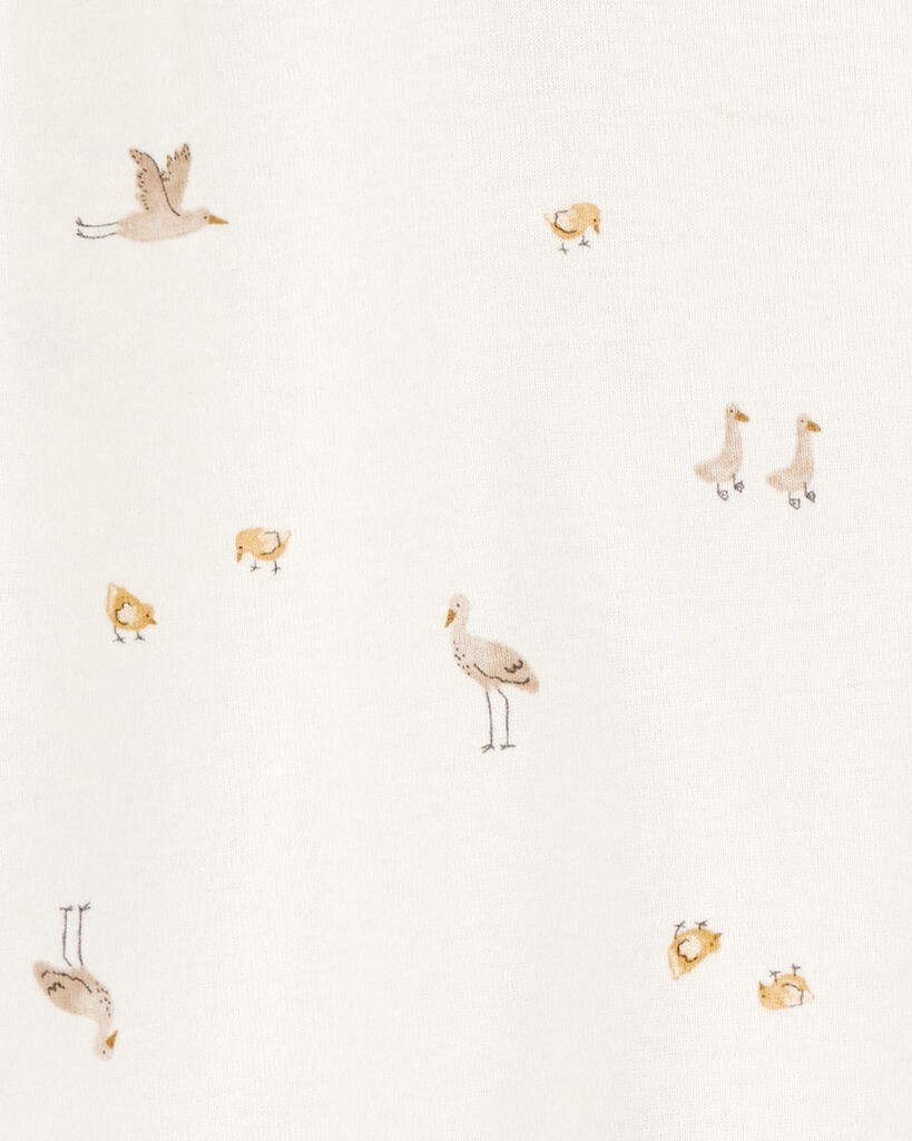 slide 4 of 4, Carter's Baby 2-Pack Sleeper Gowns - Ivory/Tan Ivory/Tan 3M, 1 ct