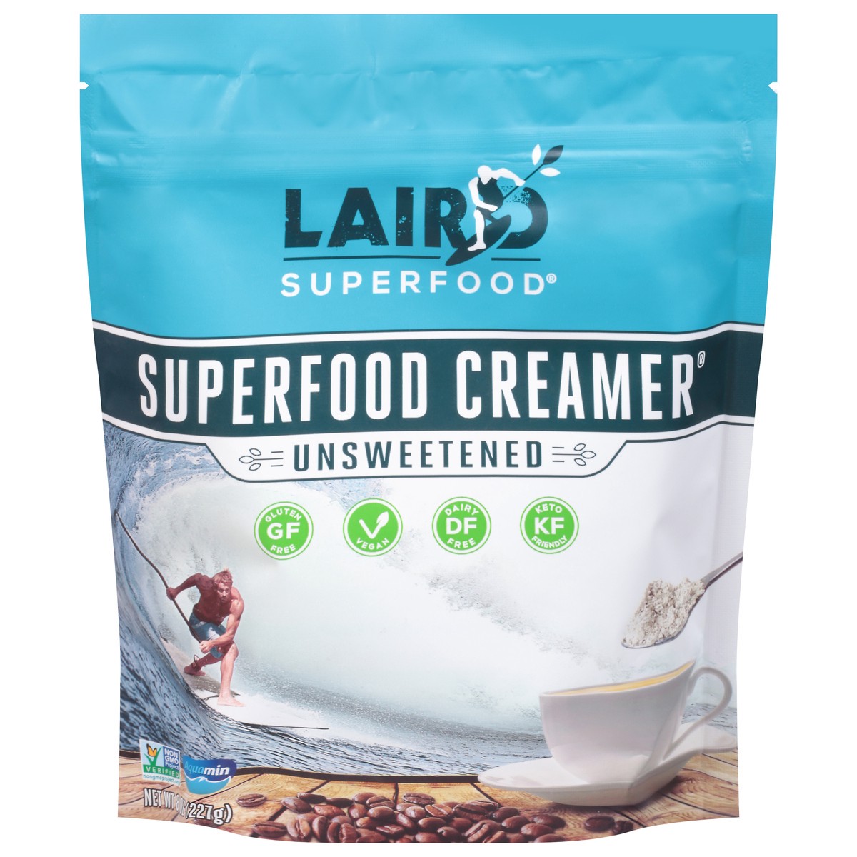 slide 1 of 12, Laird Superfood Creamer Super Unsweet, 8 oz