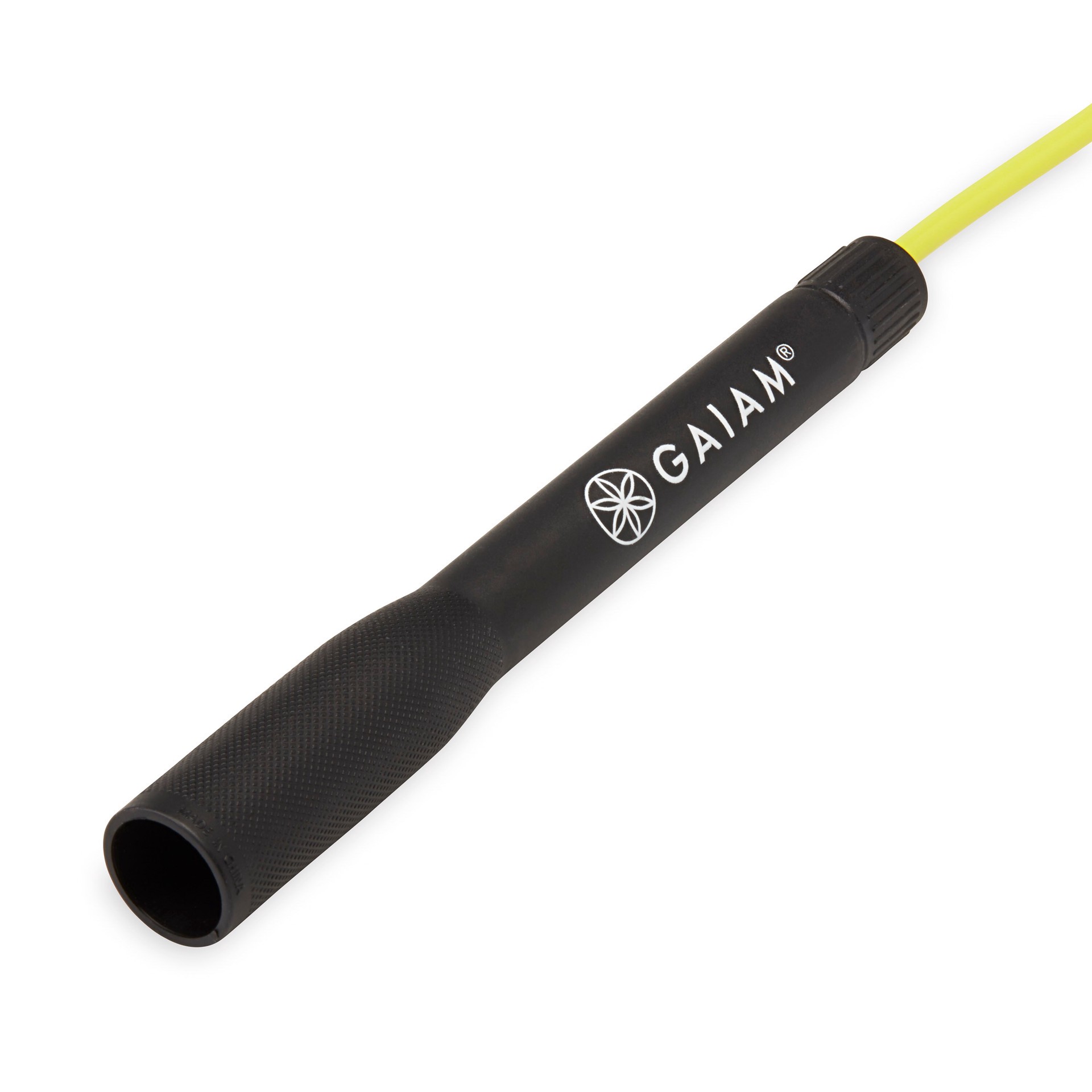 slide 3 of 4, Gaiam Classic Speed Rope, Yellow, 1 ct