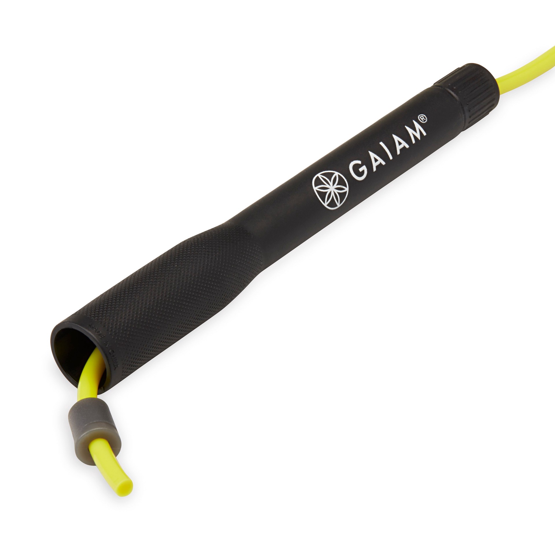 slide 2 of 4, Gaiam Classic Speed Rope, Yellow, 1 ct