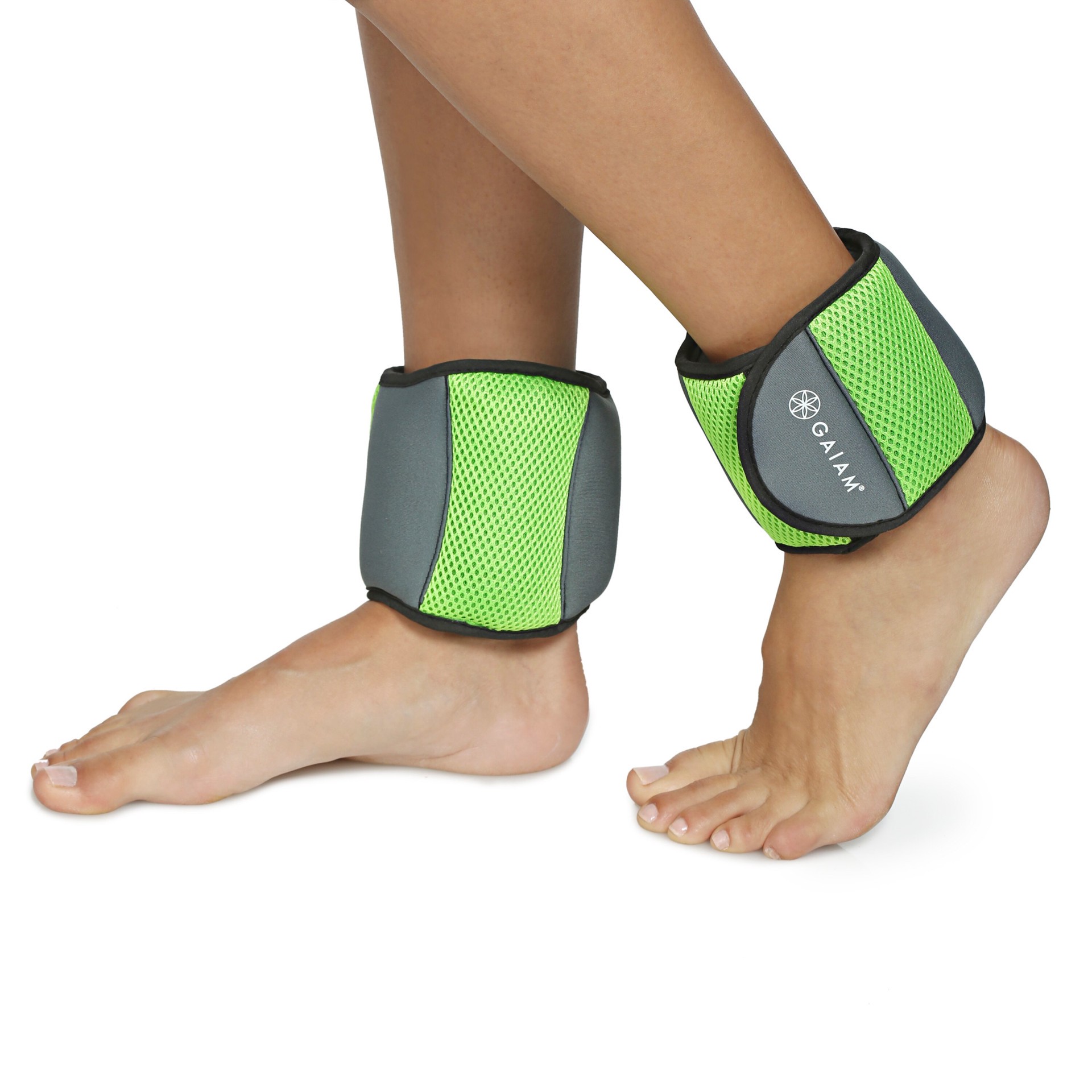 slide 4 of 4, Gaiam Restore Ankle Weights, 5Lb Pair, 1 ct