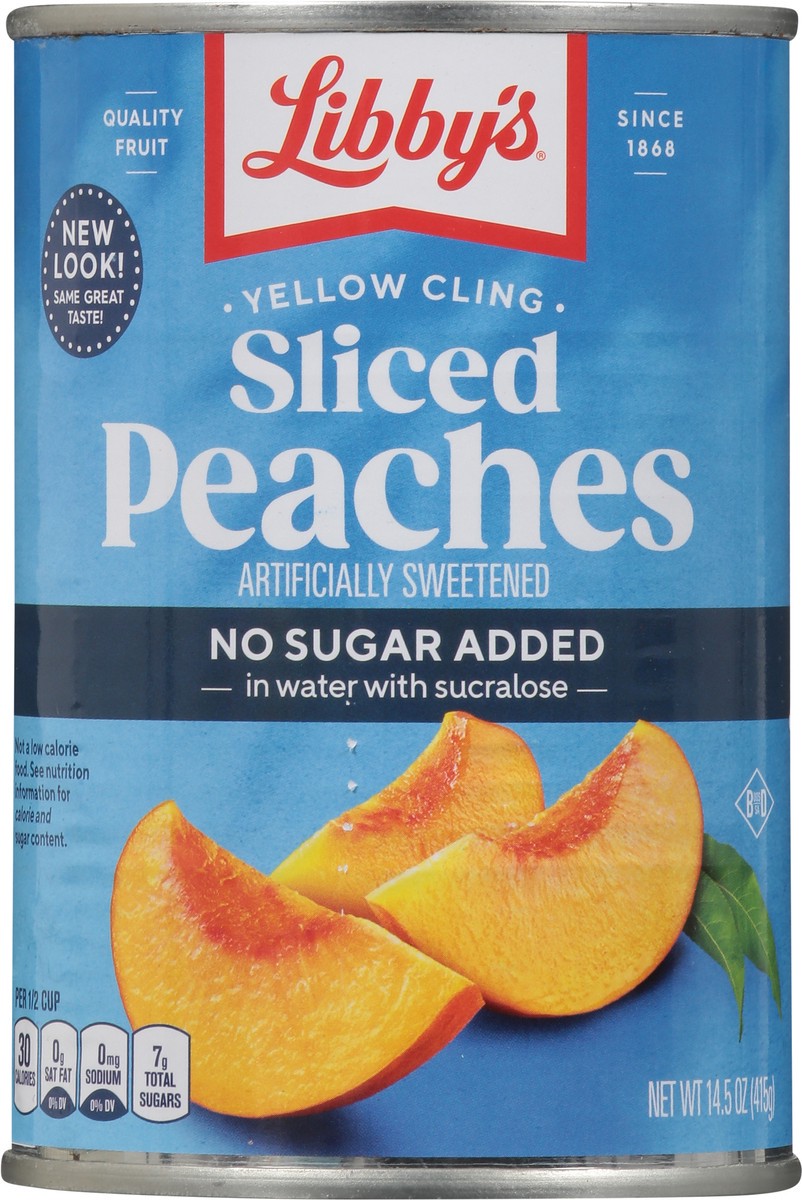 slide 7 of 13, Libby's Yellow Cling Sliced Peaches 14.5 oz, 14.5 oz