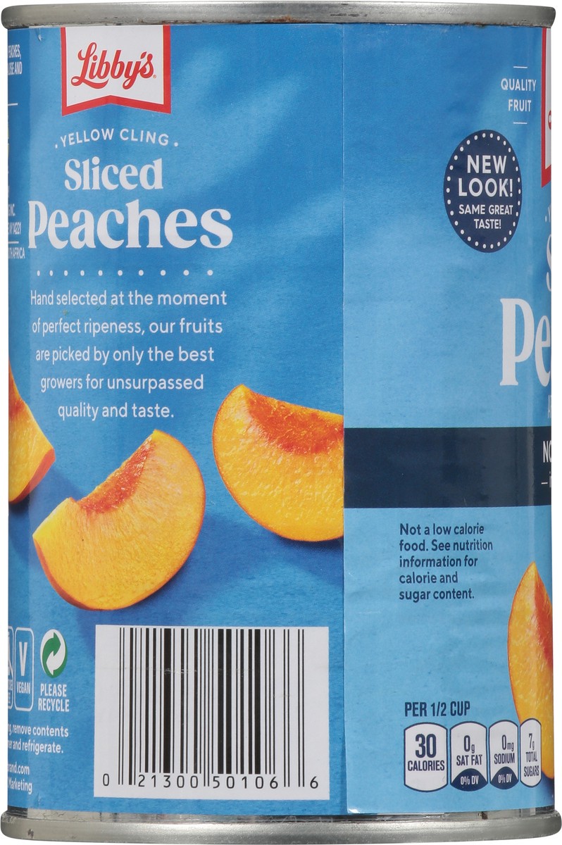 slide 8 of 13, Libby's Yellow Cling Sliced Peaches 14.5 oz, 14.5 oz