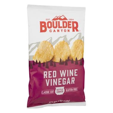 slide 1 of 1, Boulder Canyon Red Wine Vinegar Kettle Chips, 5 oz