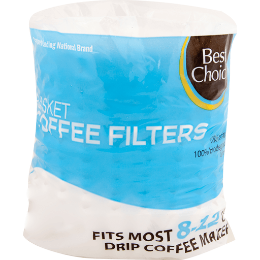 slide 1 of 1, Best Choice Basket Style Coffee Filter Bagged - 500 ct, 500 ct