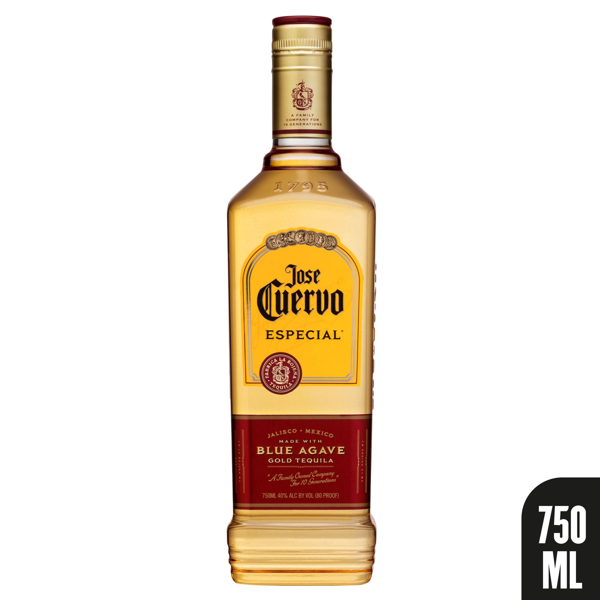 slide 3 of 9, Jose Cuervo Especial Gold Tequila 80 Proof - 750 ml, 750 ml