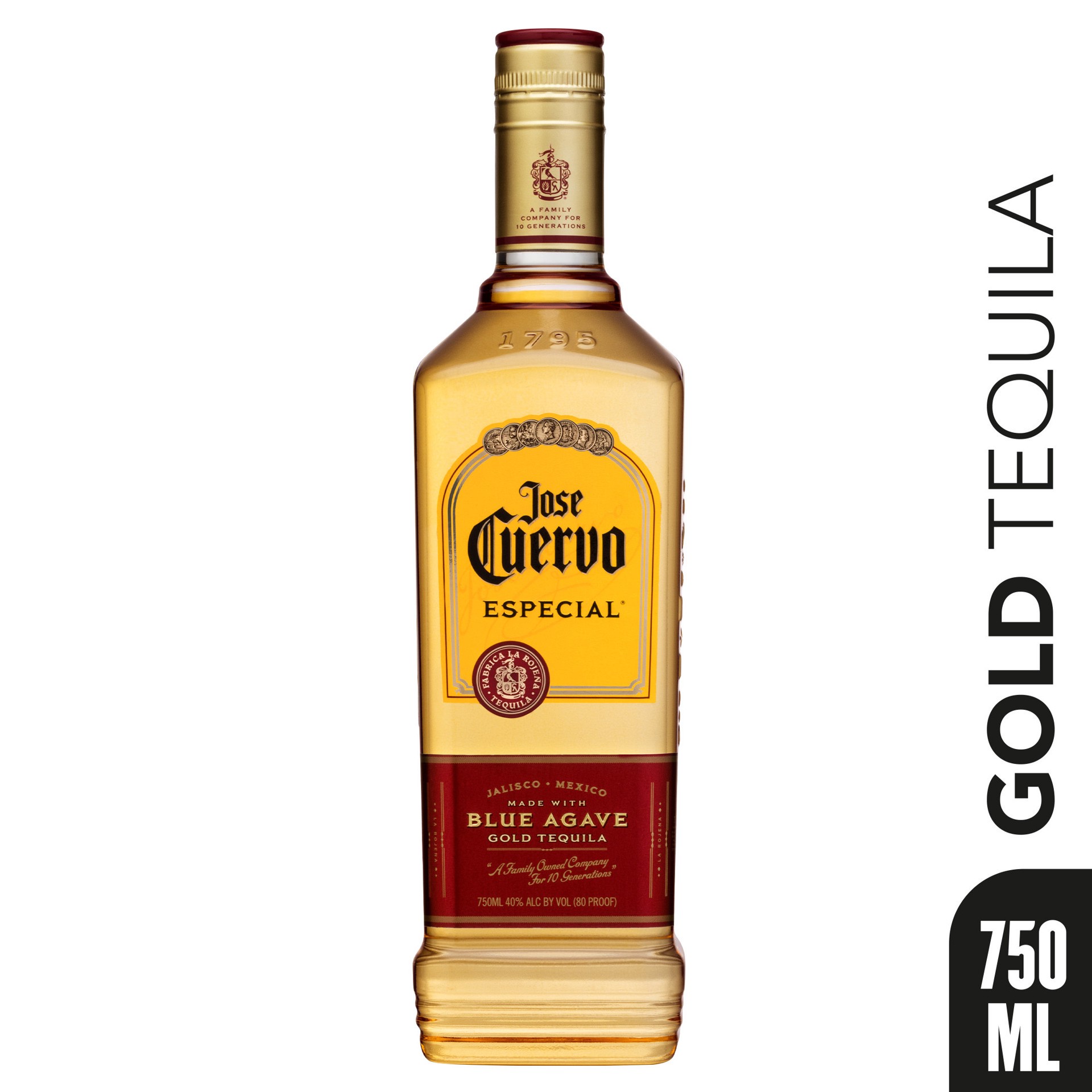 slide 9 of 9, Jose Cuervo Especial Gold Tequila 80 Proof - 750 ml, 750 ml