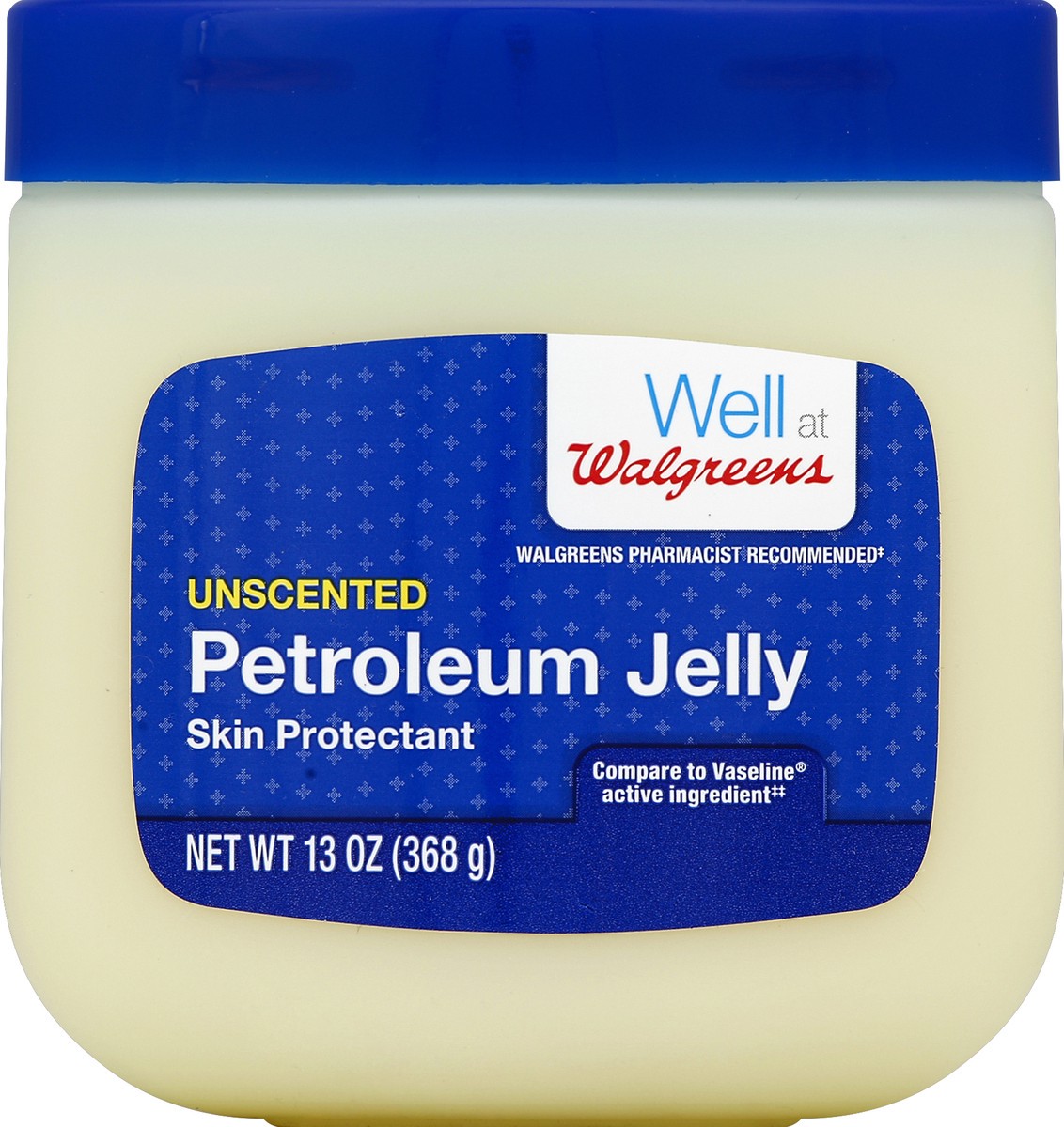 slide 4 of 4, Walgreens Unscented Petroleum Jelly, 13 oz