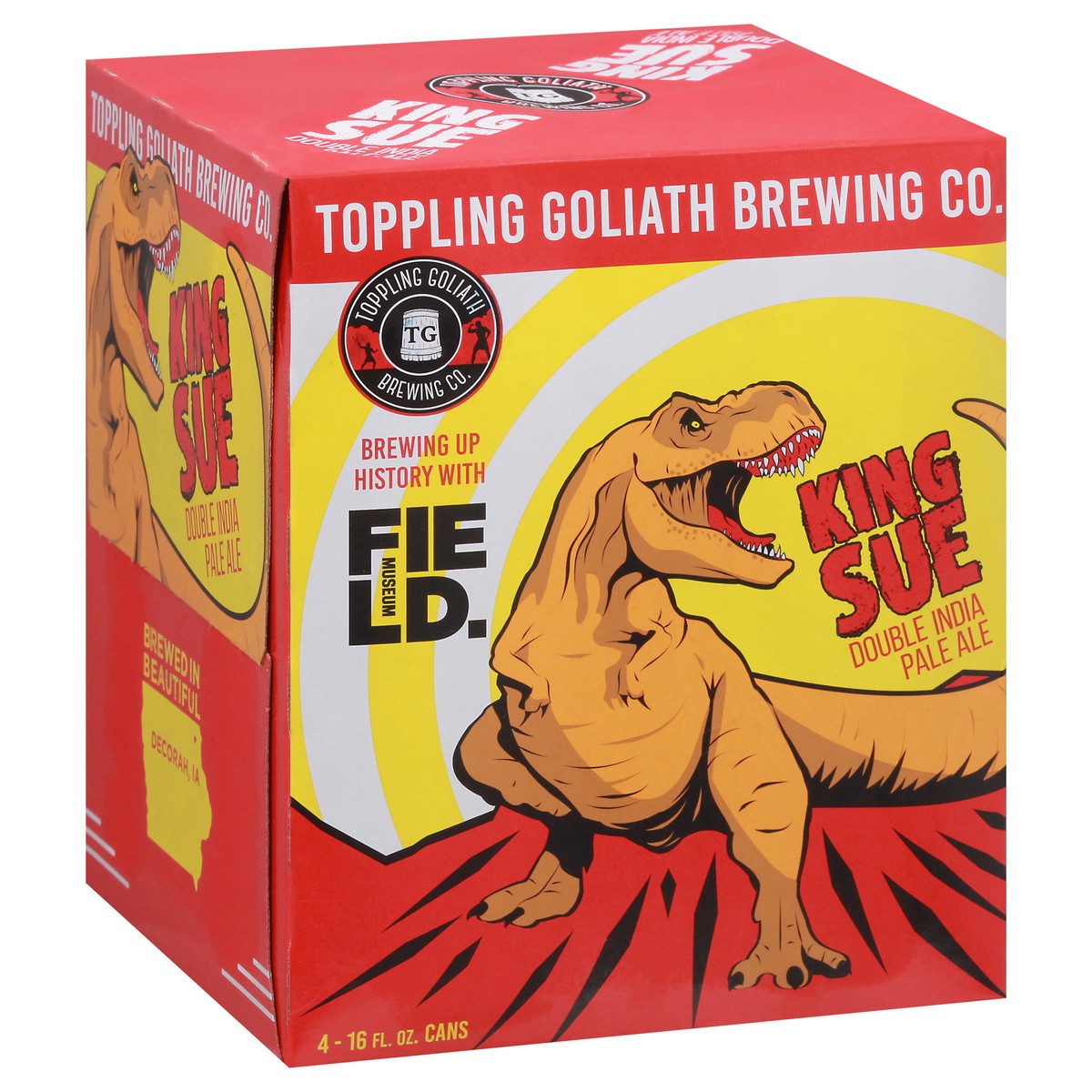 slide 2 of 9, Toppling Goliath Brewing Co. Toppling Goliath King Sue 6/4Pk 16Oz Can, 16 oz