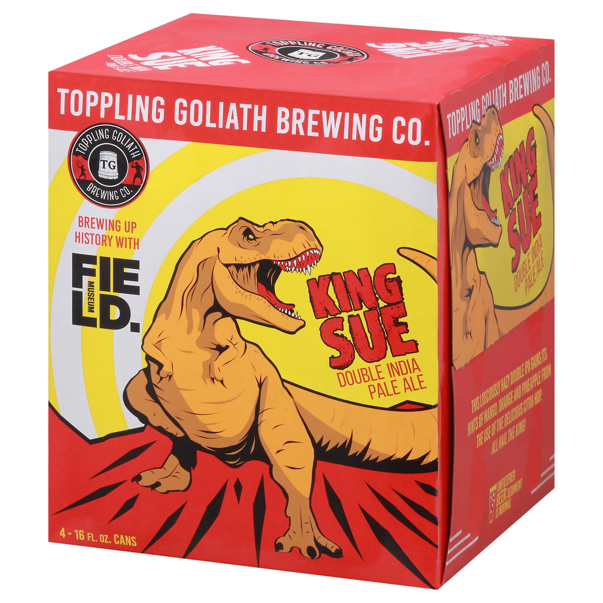 slide 3 of 9, Toppling Goliath Brewing Co. Toppling Goliath King Sue 6/4Pk 16Oz Can, 16 oz