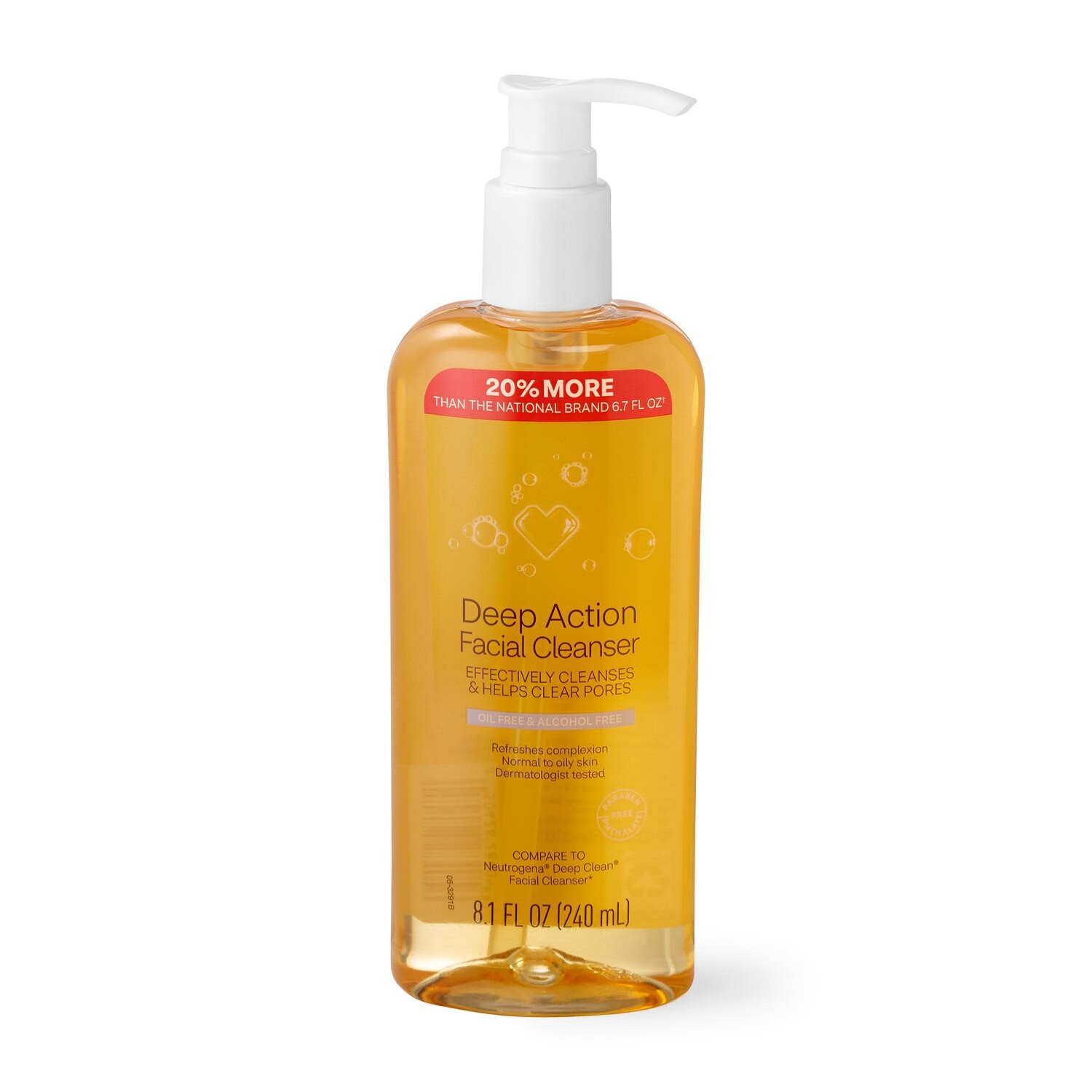 slide 1 of 1, Beauty 360 Cvs Beauty Deep Action Facial Cleanser, 8.1 Oz, 1 ct