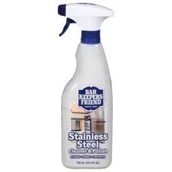 Bar Keepers Friend Stainless Steel Cleaner & Polish 25.4 fl oz