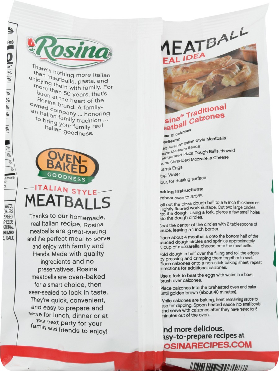 slide 5 of 14, Rosina Italian Style Meatballs 52 ea, 52 ct