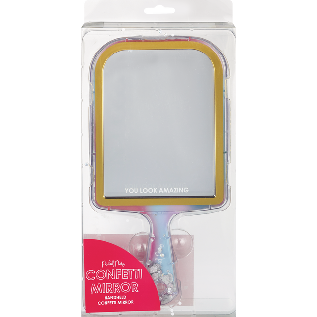 slide 1 of 1, PACKED PARTY Gradient Confetti Mirror, 1 ct