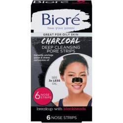 Biore Charcoal Deep Cleansing Pore Nose Strips