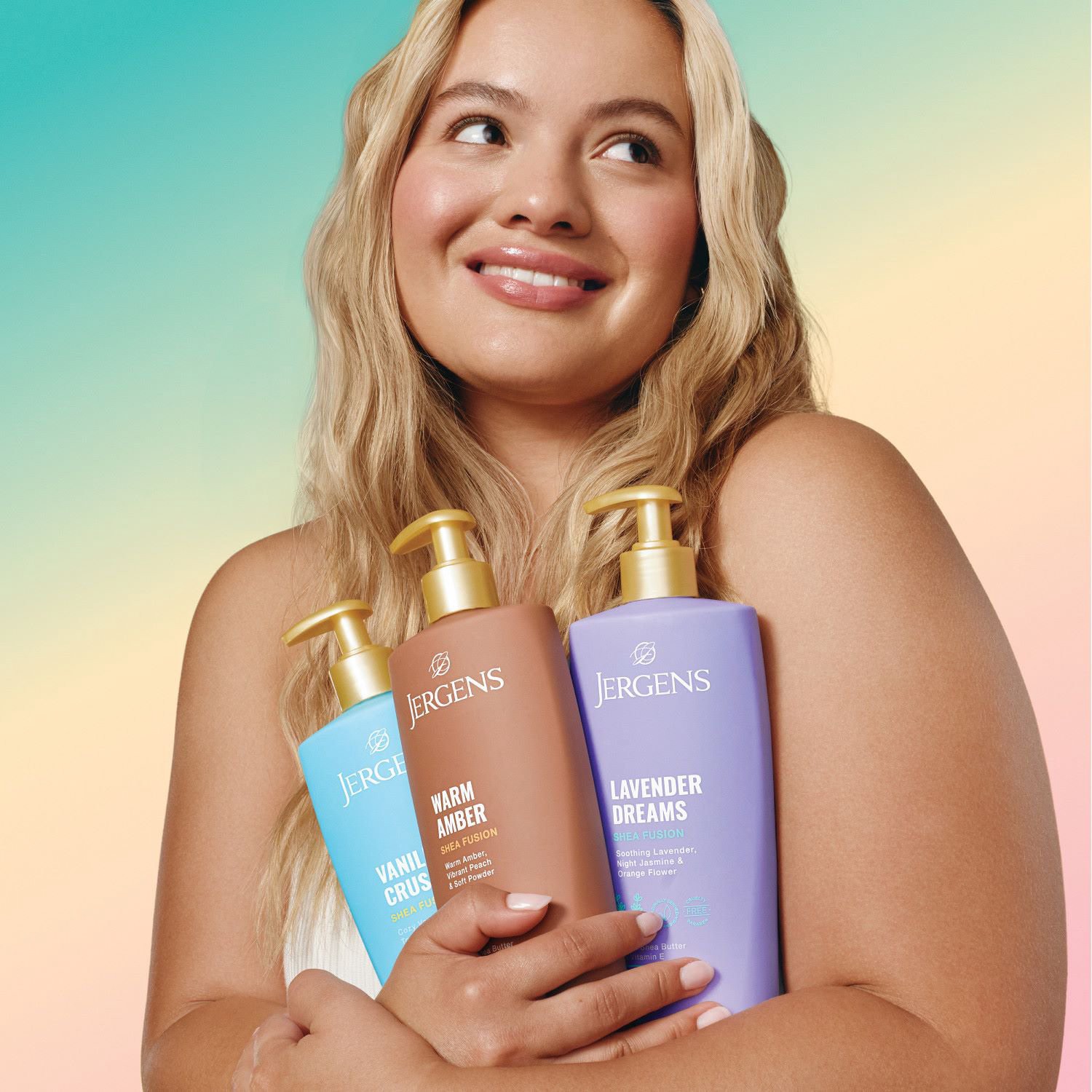 slide 2 of 7, Jergens Shea Fusion Scented Vanilla Crush Body Lotion 14 fl oz, 14 fl oz