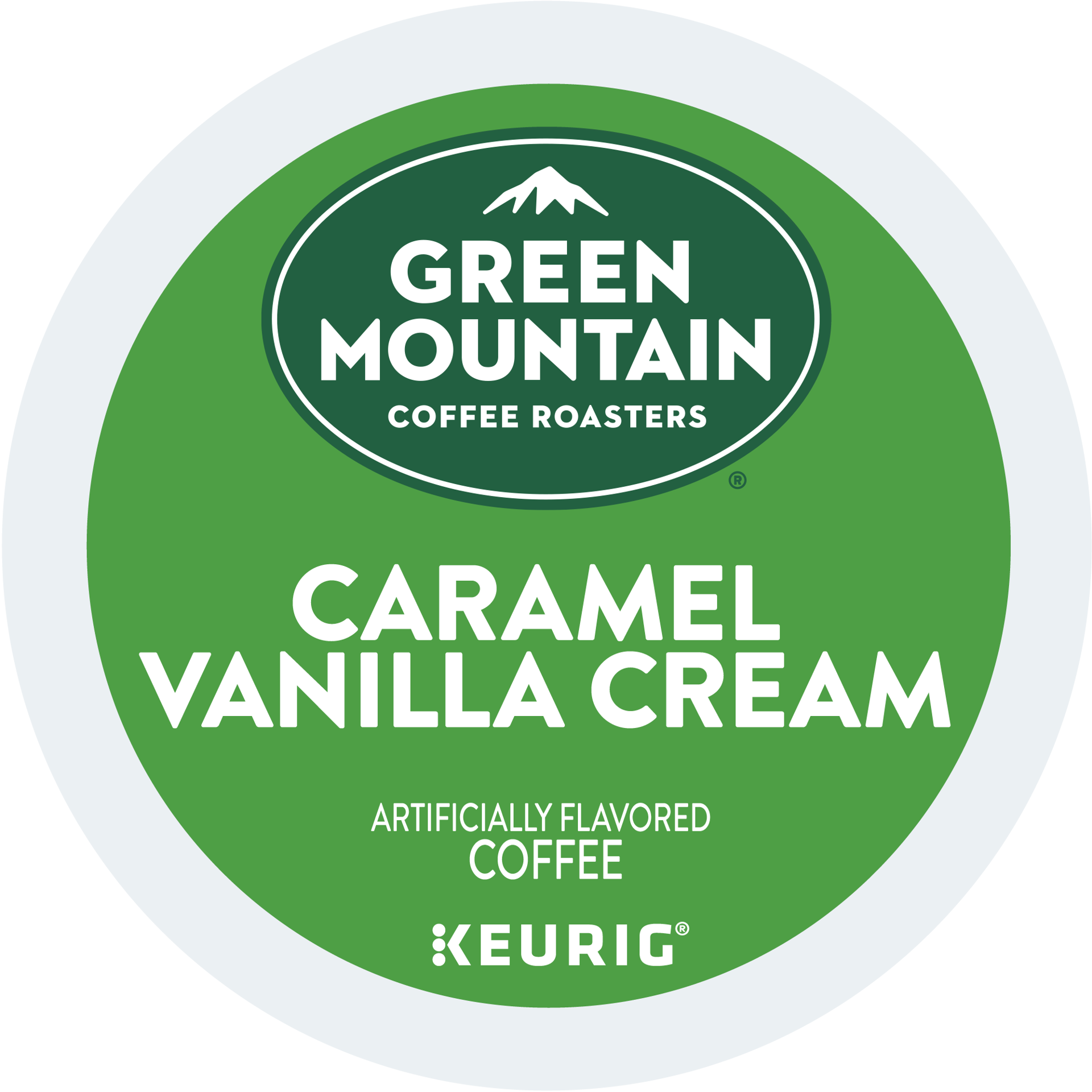 slide 2 of 5, Green Mountain Coffee Caramel Vanilla Cream Keurig Single-Serve K-Cup Pods, Light Roast Coffee, 32 Count, 32 ct