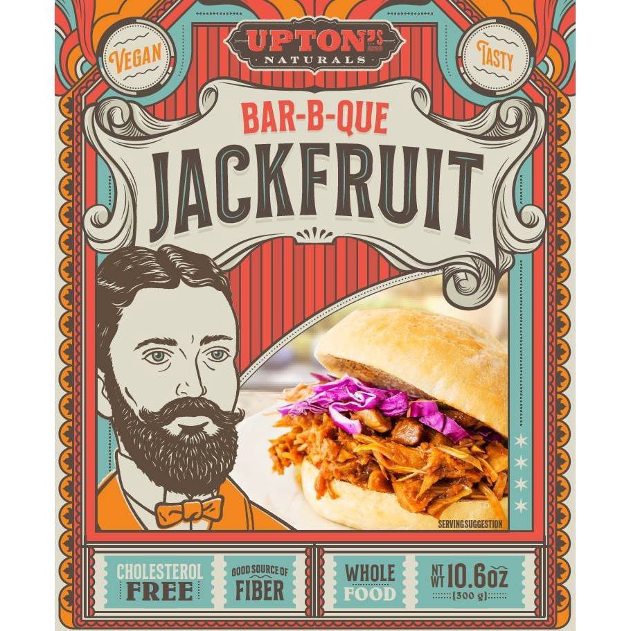 slide 1 of 1, Upton's Naturals Bar-B-Que Jackfruit 10.6 oz, 10.6 oz