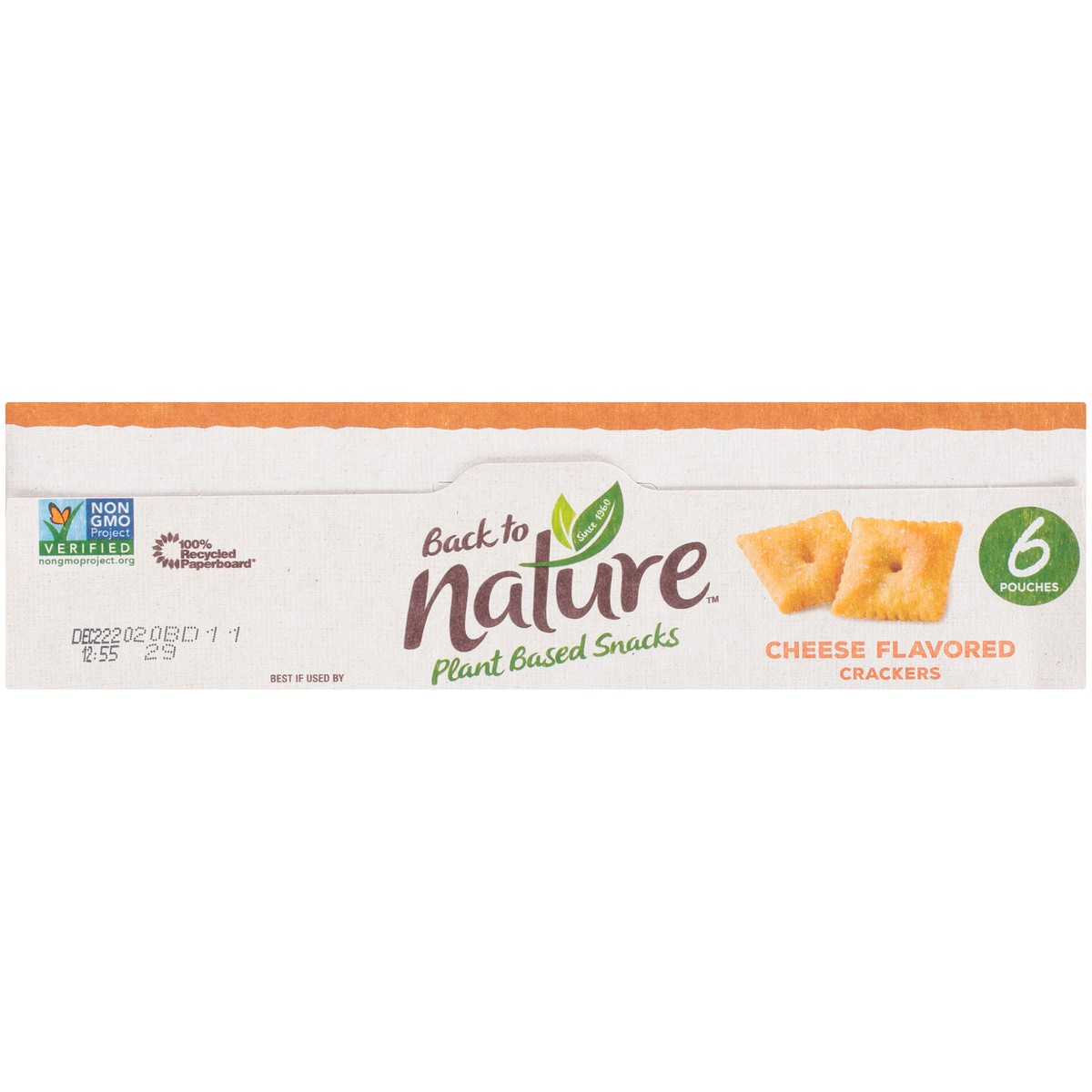 slide 6 of 9, Back to Nature™ Cheddalicious™ Cheese Flavored Crackers 6-1 oz. Pouches, 6 oz