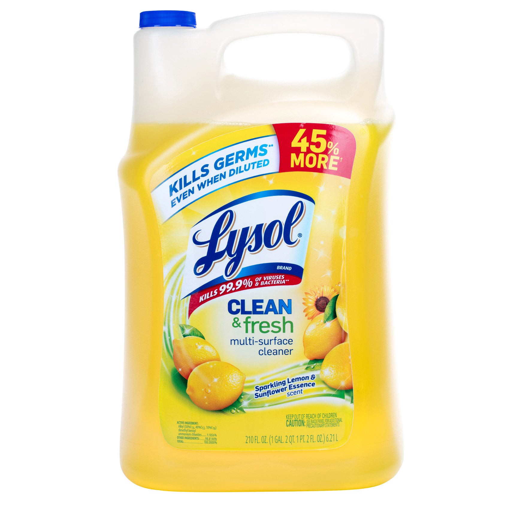 slide 1 of 2, Lysol Multi-Surface Cleaner, 210 fl oz, 