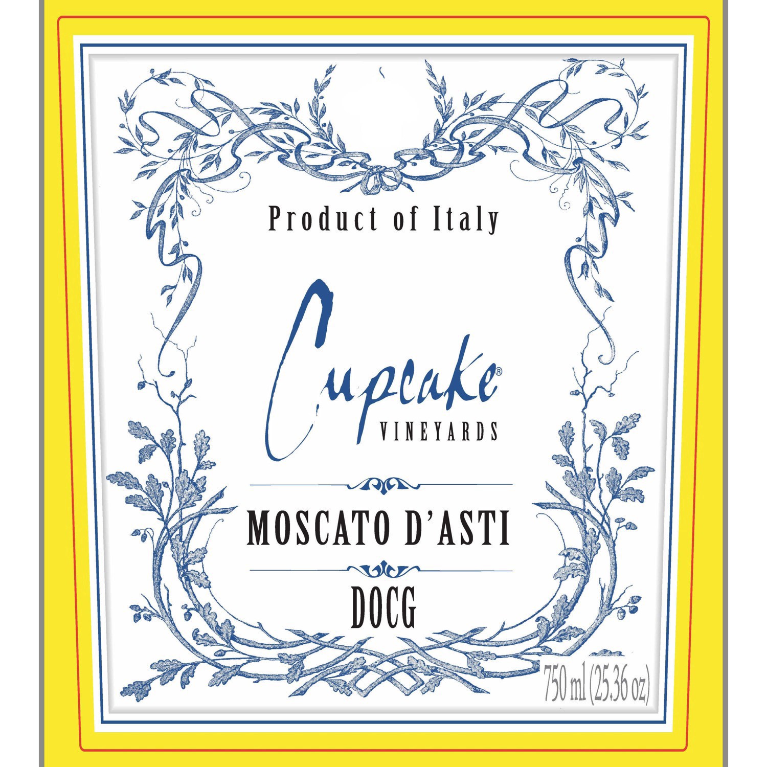 slide 9 of 37, Cupcake Vineyards Cupcake Moscato D'Asti White Wine - 750ml Bottle, 750 ml