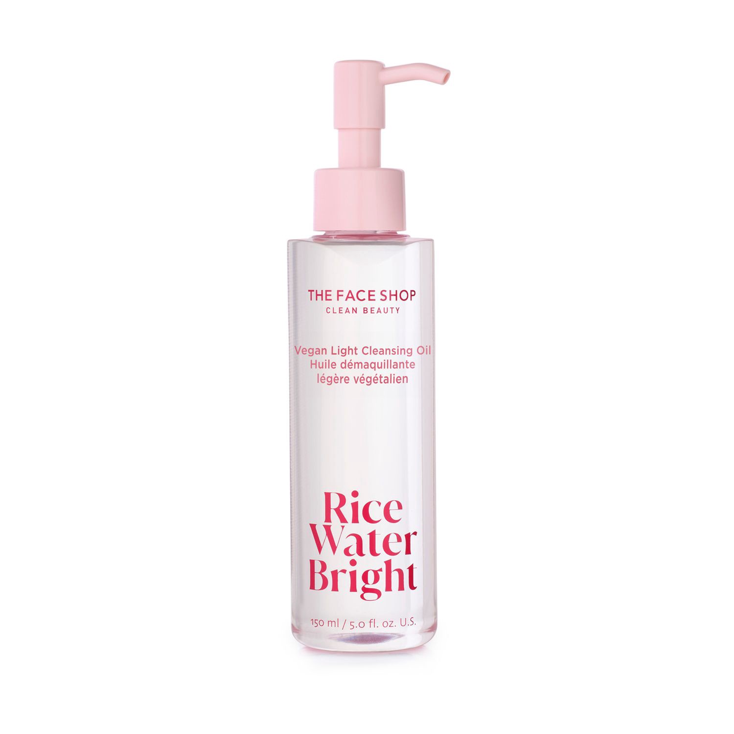 slide 1 of 7, THE FACE SHOP Rice Water Bright Light Cleansing Oil, 5 oz