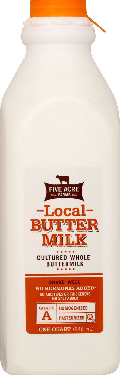 slide 2 of 4, Five Acre Farms Local Cultured Whole Buttermilk, 32 fl oz